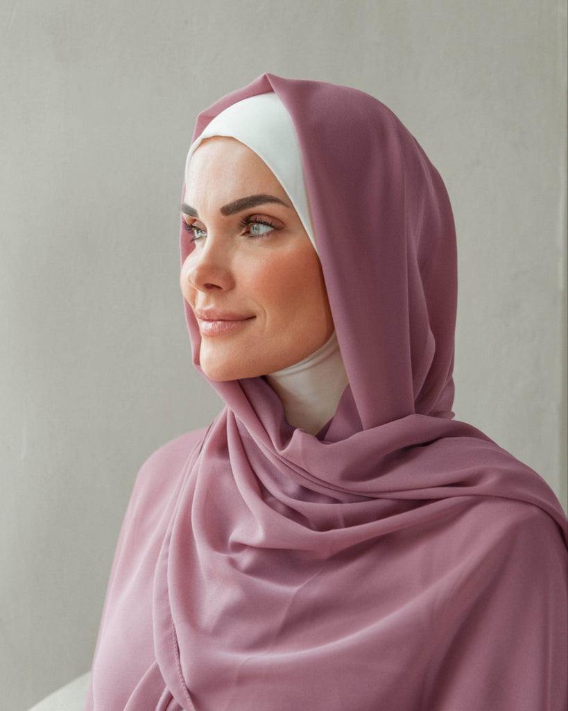 RUUQ Chiffon Chiffon Hijab - Spring Crocus 42881186