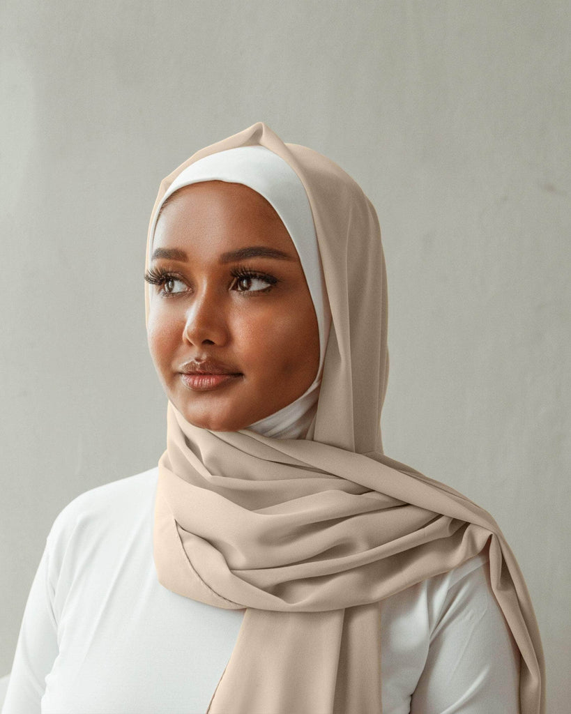 RUUQ Chiffon Chiffon Hijab - Oat 6253812602038 CH-CL