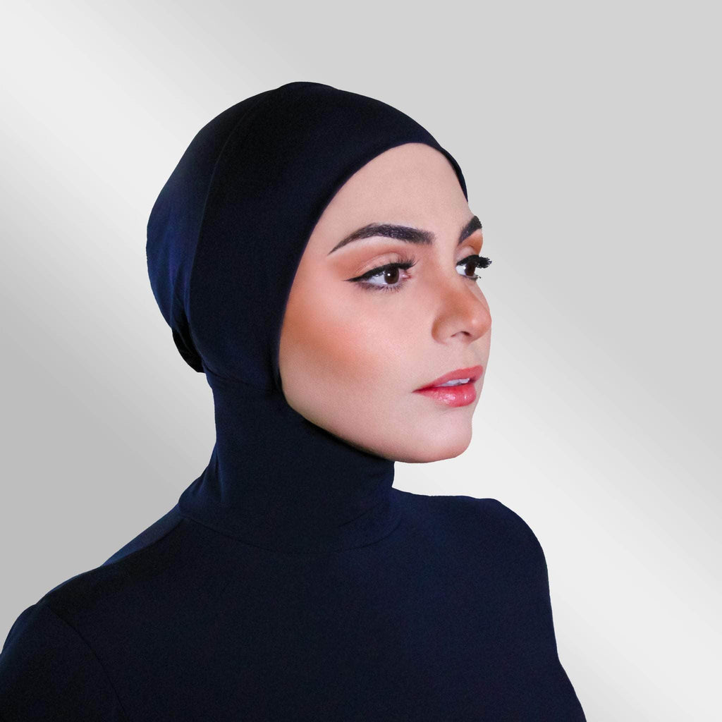 RUUQ Hijab Bodysuit S Ruuq Hijab Bodysuit Long Sleeve - Navy 73564066 RHB-LS-N01