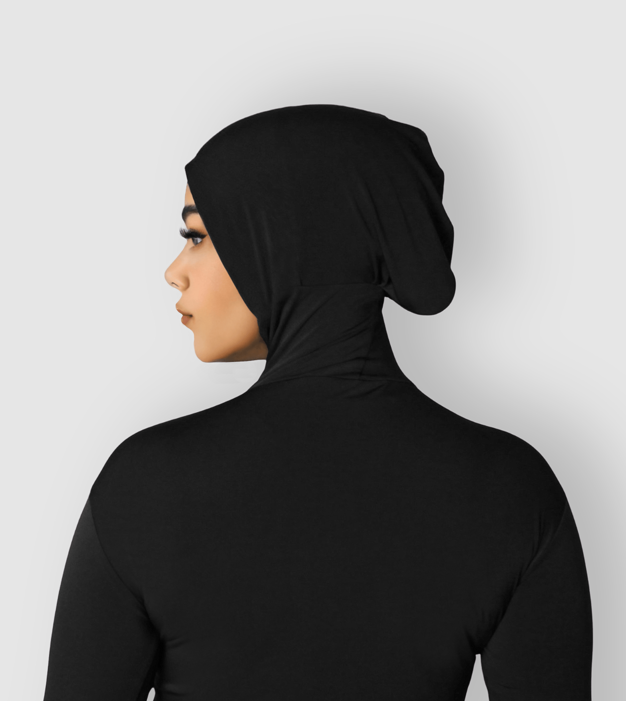 RUUQ Bodysuit Long Sleeve with Hijab Cap - Strawberry Cream