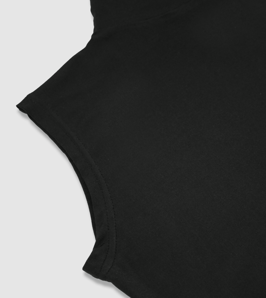 RUUQ Hijab Bodysuit RUUQ Bodysuit Sleeveless with Hijab Cap - Black