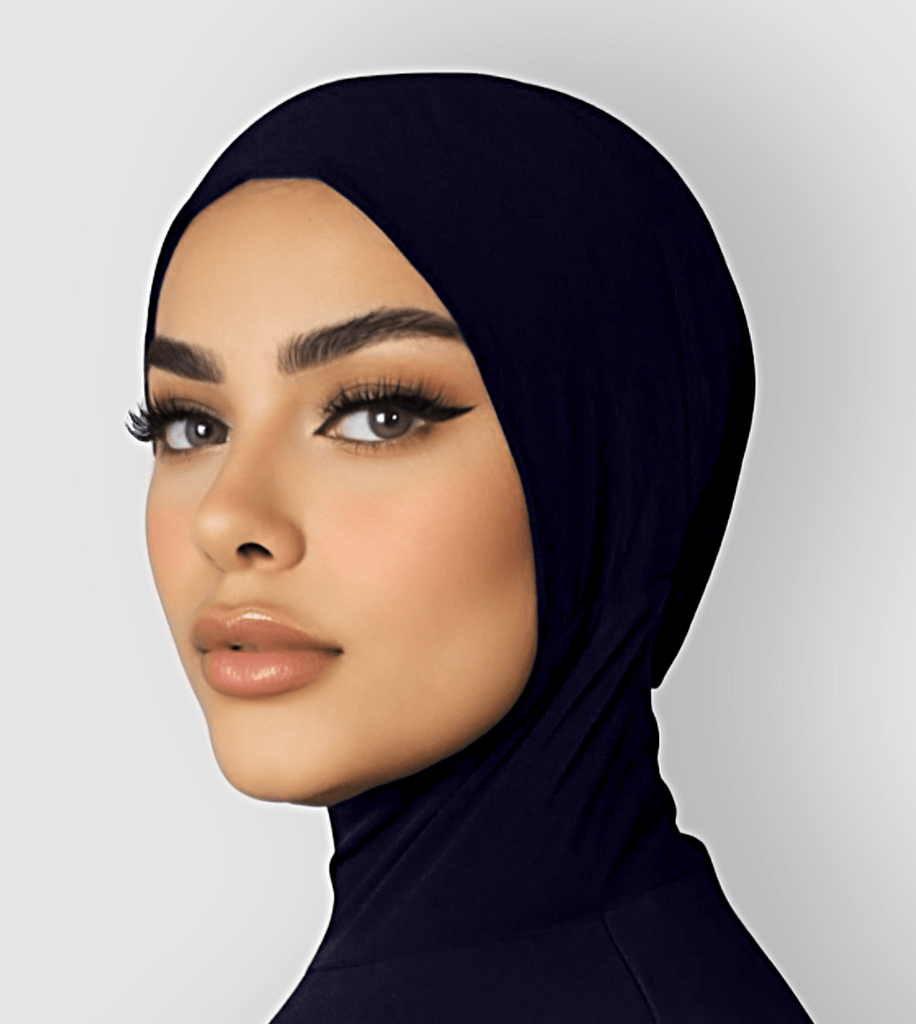 RUUQ Hijab Bodysuit RUUQ Bodysuit Sleeveless with Hijab Cap - Navy