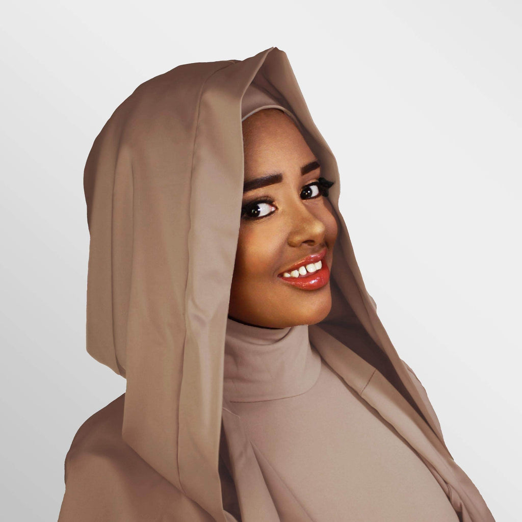 RUUQ Hijab Bodysuit XS Ruuq Hijab Bodysuit Sleeveless - Taupe 08036002 RHB-SL-T00