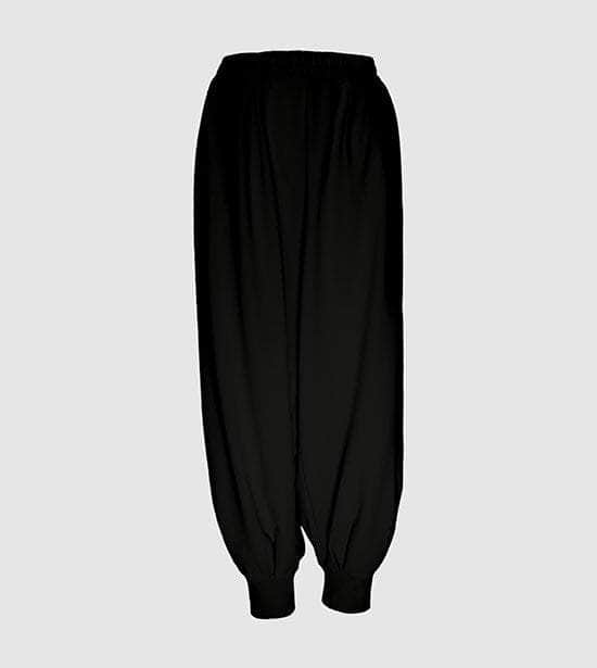 Ruuq Pants S-M RUUQ Oversized Harem Pants in Onyx