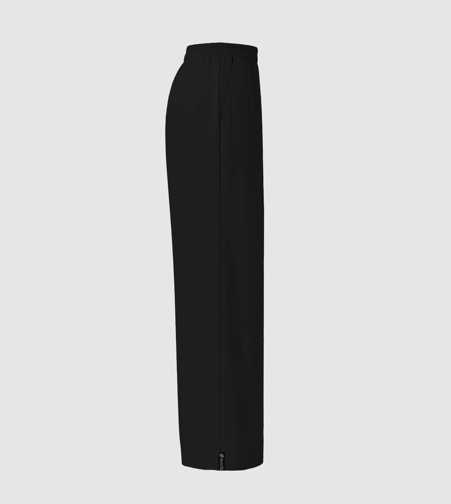 RUUQ Joggers RUUQ Wide-Leg Pleated Joggers in Onyx