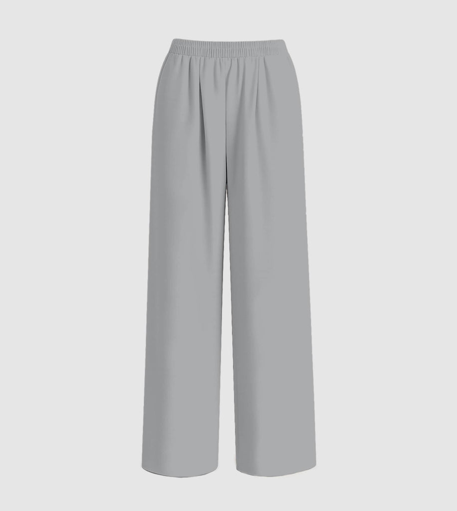 RUUQ Joggers RUUQ Wide-Leg Pleated Joggers in Slate