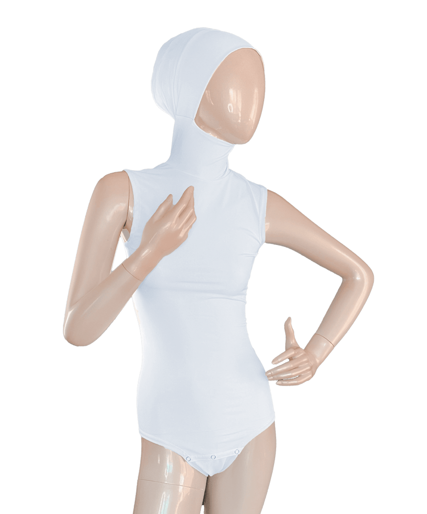 Ruuq S Amirabody Hijab Bodysuit Sleeveless - White 38415522 ABS-E-W-001